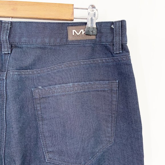 Michael Kors Mens Slim Straight Leg Rigid Jeans - Picture 5 of 8